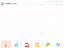 Tablet Screenshot of greateryuma.org